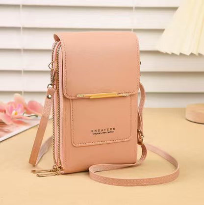 🔥Final 3 Hours: 60% OFF 2026 Trendy Minimalist Elegant Women's Touchscreen Crossbody Phone Wallet