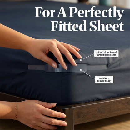 4-Pack Fitted Sheet Corner Lock Holders