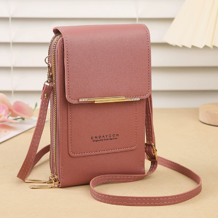 🔥Final 3 Hours: 60% OFF 2026 Trendy Minimalist Elegant Women's Touchscreen Crossbody Phone Wallet