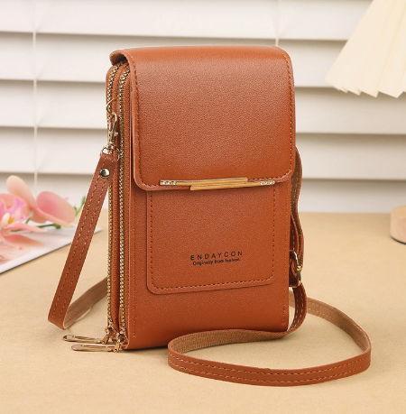 🔥Final 3 Hours: 60% OFF 2026 Trendy Minimalist Elegant Women's Touchscreen Crossbody Phone Wallet